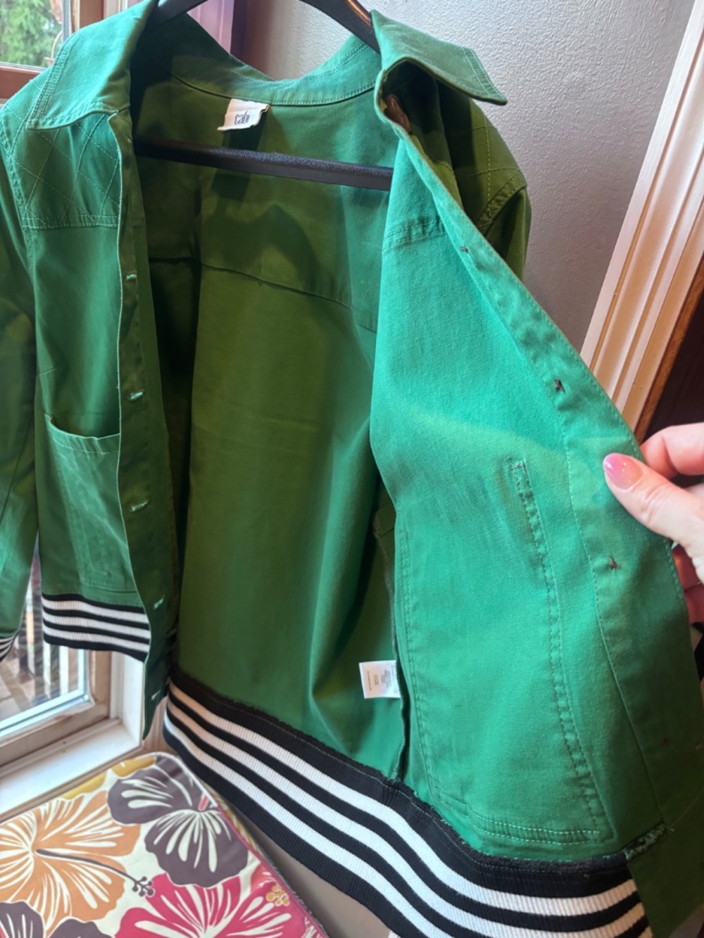 Cabi Mod Bomber Jacket Size large - Picture 3 of 13